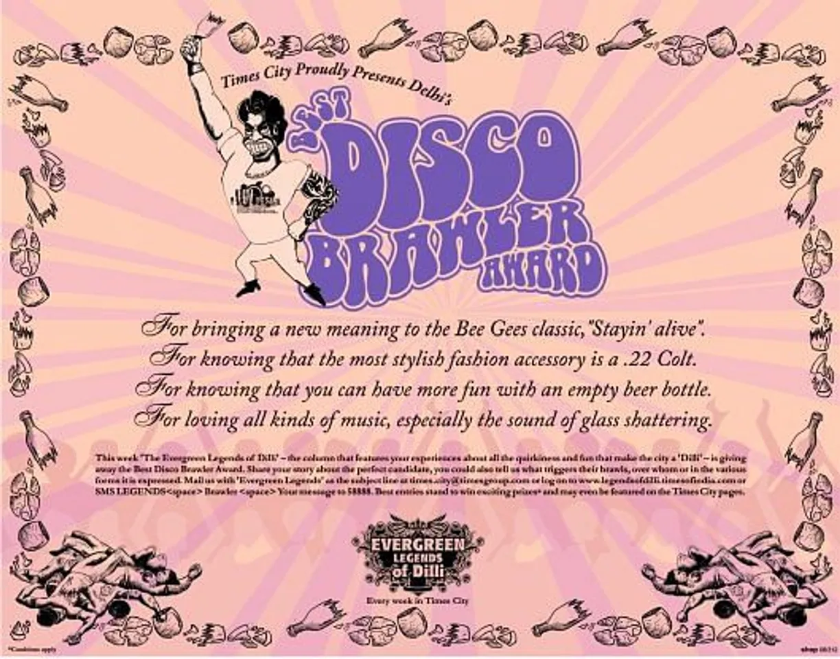 Best Disco Brawler Award