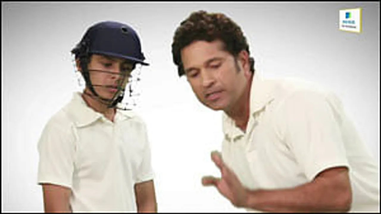 Aviva pads up with Sachin to teach cricket on digital