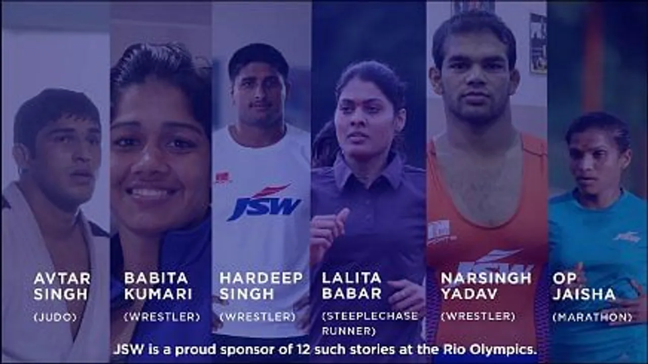 'Is baar maidan Rio ka hai', says JSW in #RuknaNahiHai ad