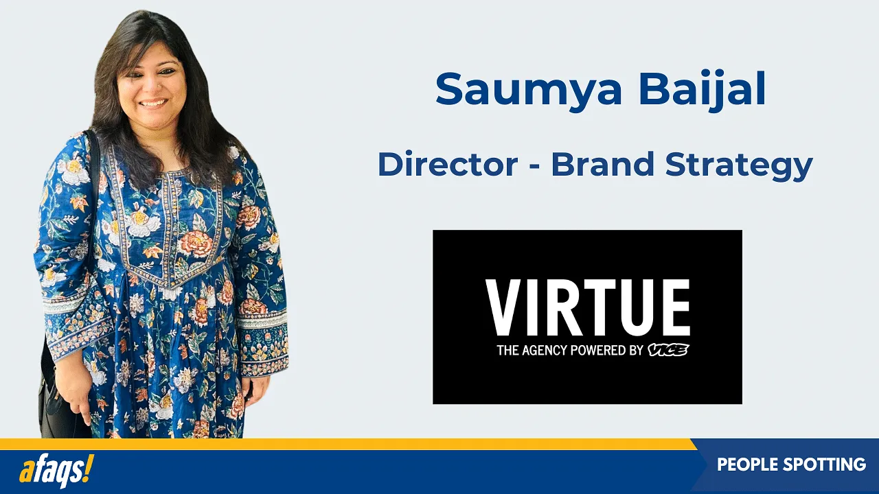 Virtue Worldwide appoints Saumya Baijal as director of brand strategy