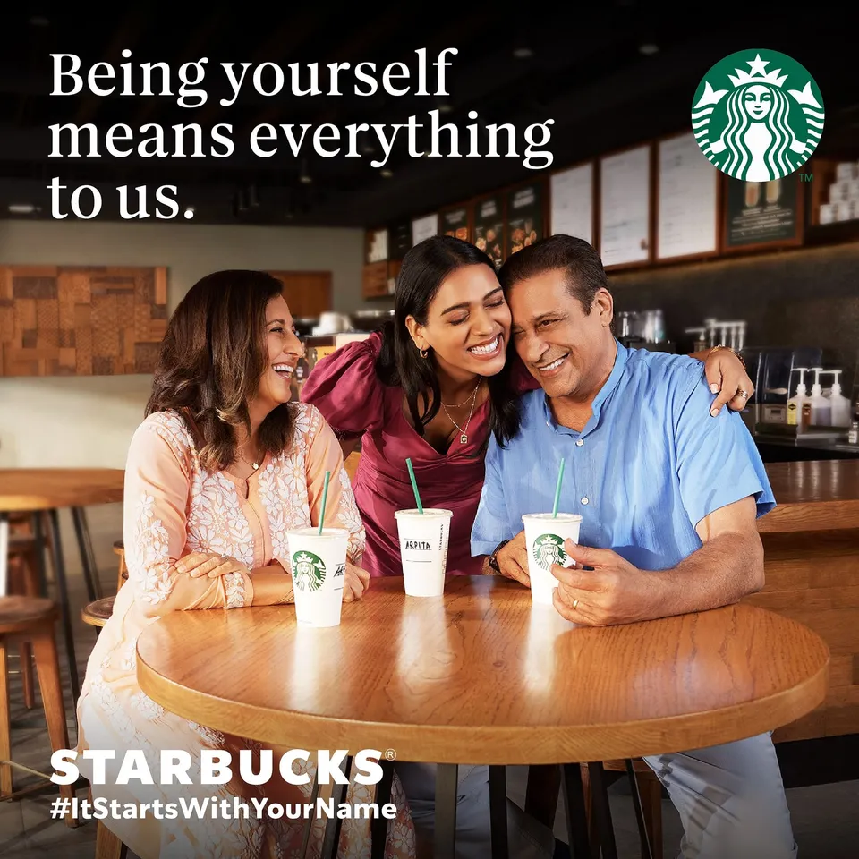 TATA Starbucks launches a new campaign #ItStartsWithYourName
