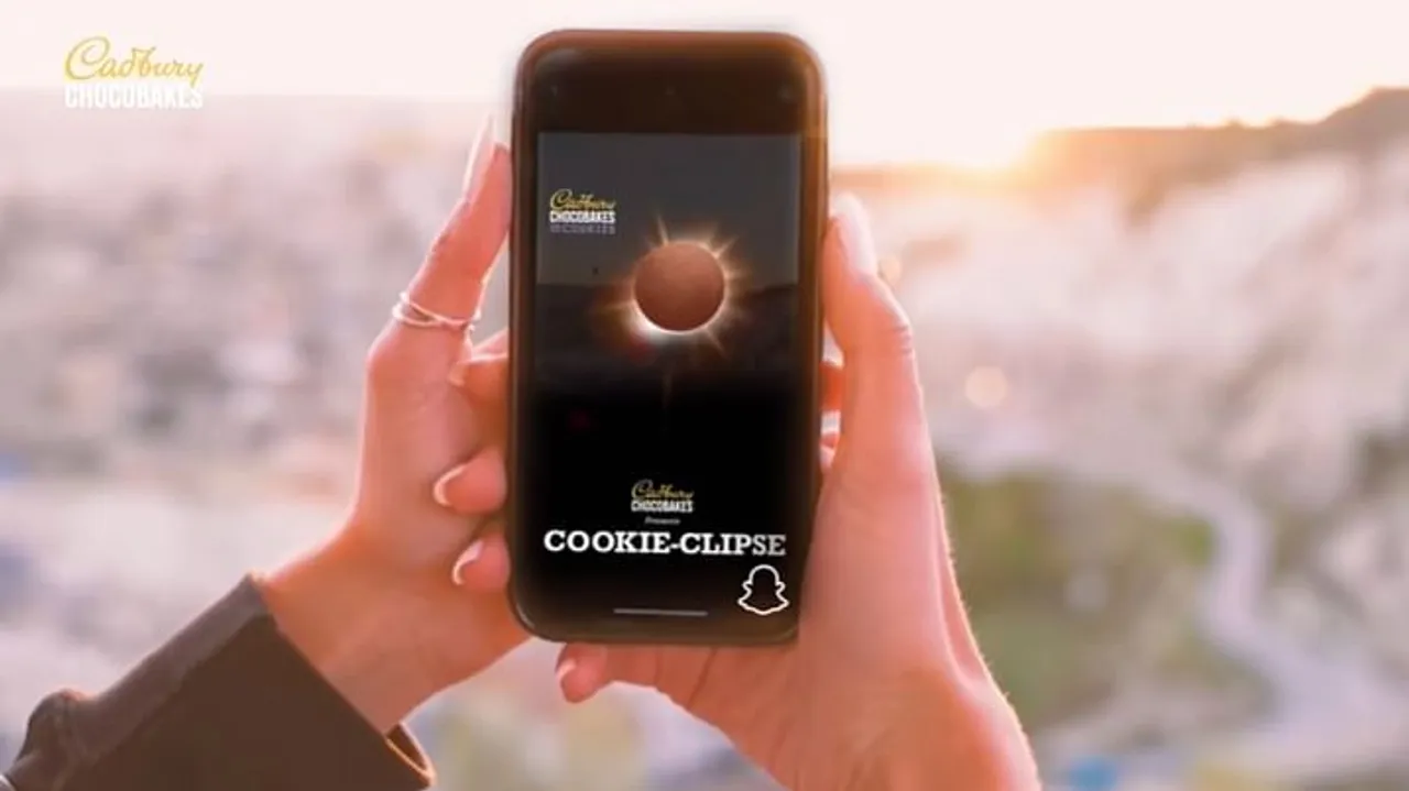 Cadbury Chocobakes eclipses the Sun with a Snap