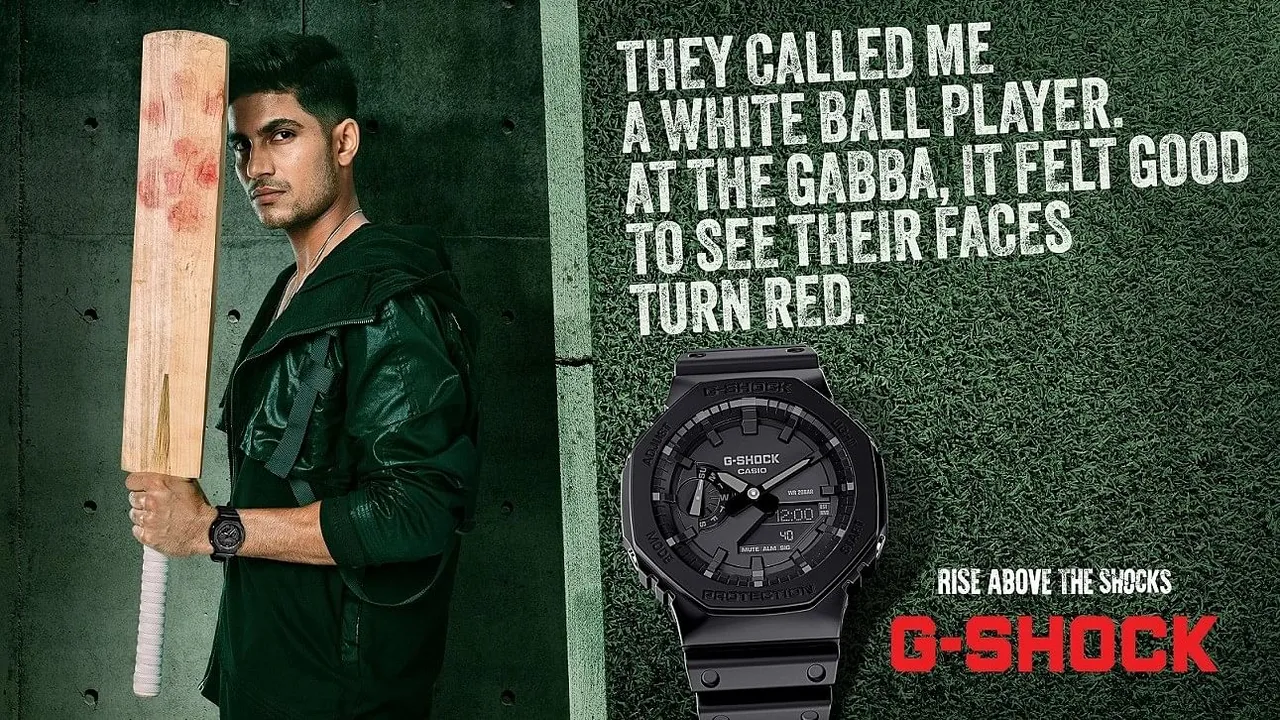 G-SHOCK launches 'Rise Above the Shocks' campaign with Shubman Gill, showcasing 40-Year legacy