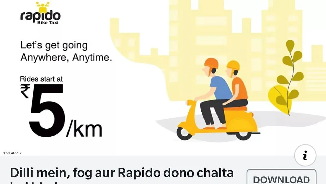 Delhi mein kya chal raha hai? Fogg aur Rapido...