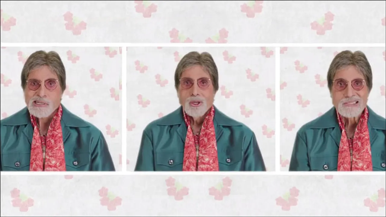 afaqs! Creative Showcase: Big B croons 'Sar Jo Tera Chakraye' a capella style