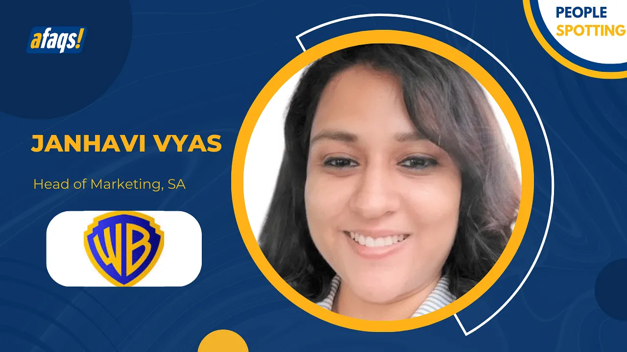  Janhavi Vyas to head marketing for Warner Bros. Discovery's South Asia market 