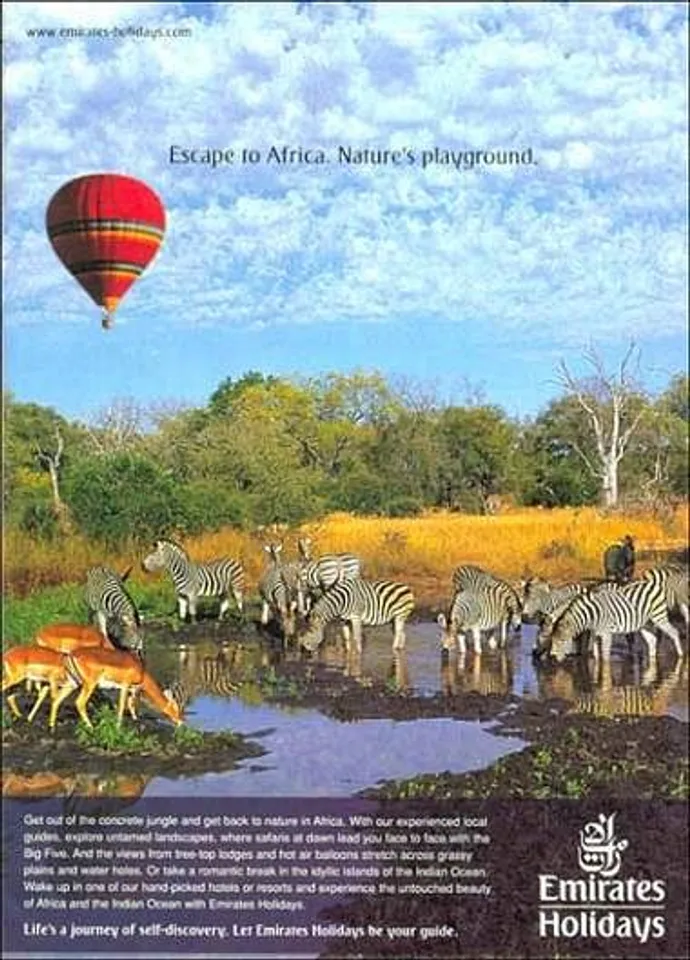 Escape to Africa. Nature's playground.