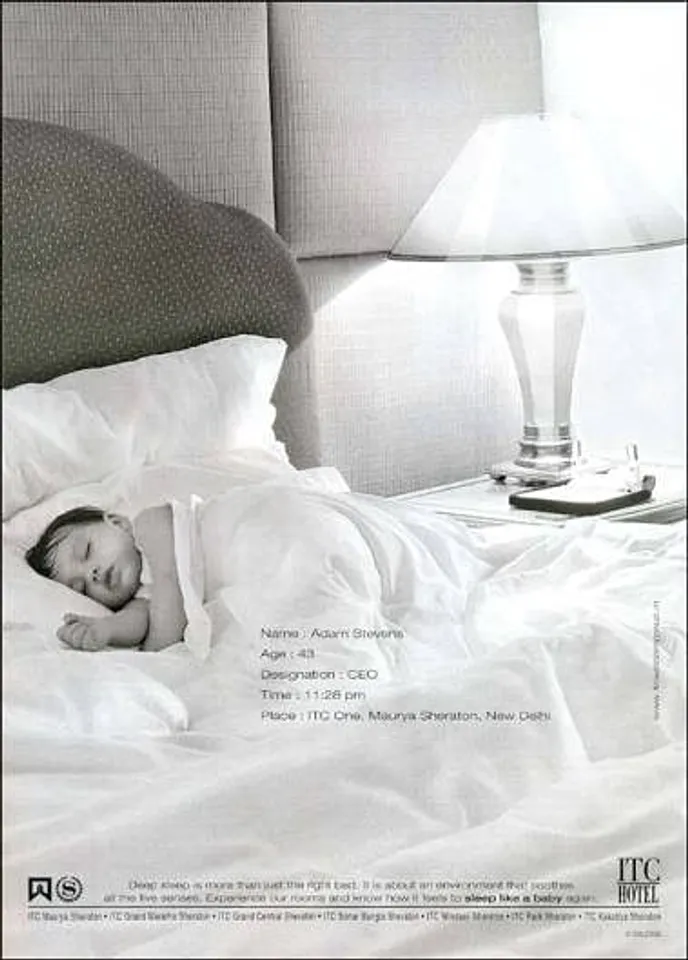 Name: Adam StevensAge: 43Designation: CEOTime: 11.28 pmPlace: ITC One, Maurya Sheraton, New Delhi