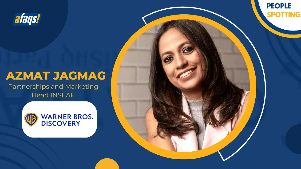 Warner Bros. Discovery appoints Azmat Jagmag as the partnerships and marketing head INSEAK