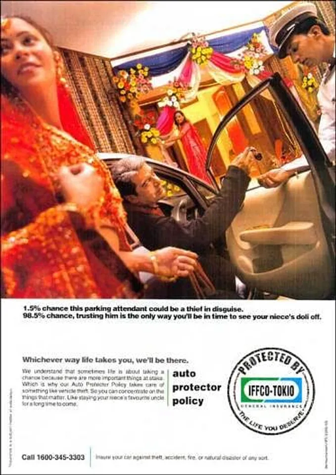 1.5% chance this parking attendant could be a thief in disguise.98.5% chance, trusting him is the only way you'll be in time to see your niece's doli off.