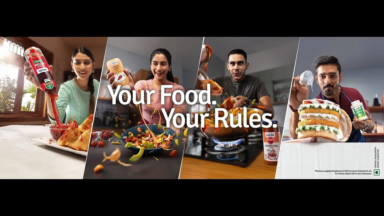 Veeba launches 'Your Food, Your Rules' campaign celebrating culinary creativity