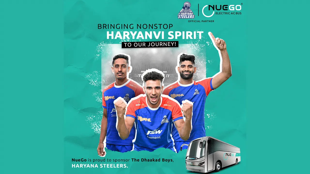 NueGo partners with Haryana Steelers to promote sustainable mobility