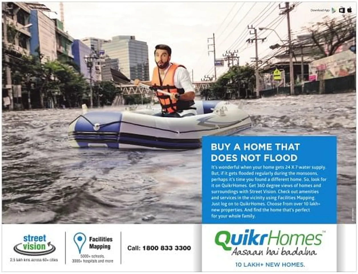 Buy a home that does not flood