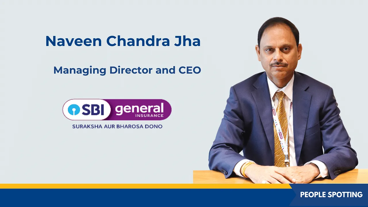 SBI General Insurance names Naveen Chandra Jha as managing director and chief executive officer