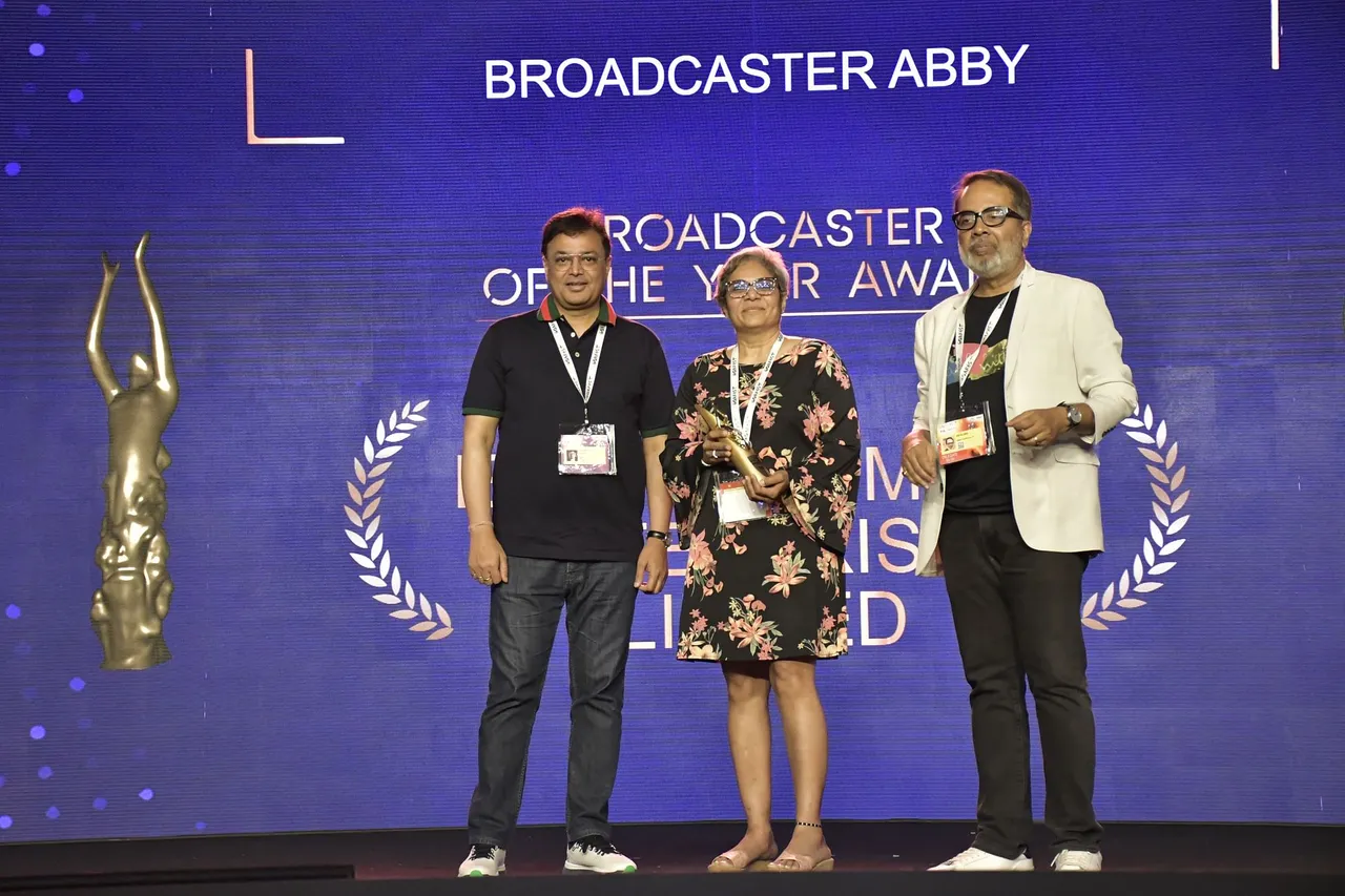 Zee Entertainment Enterprises wins Broadcaster of the Year at the 2023 Abby One Show Awards