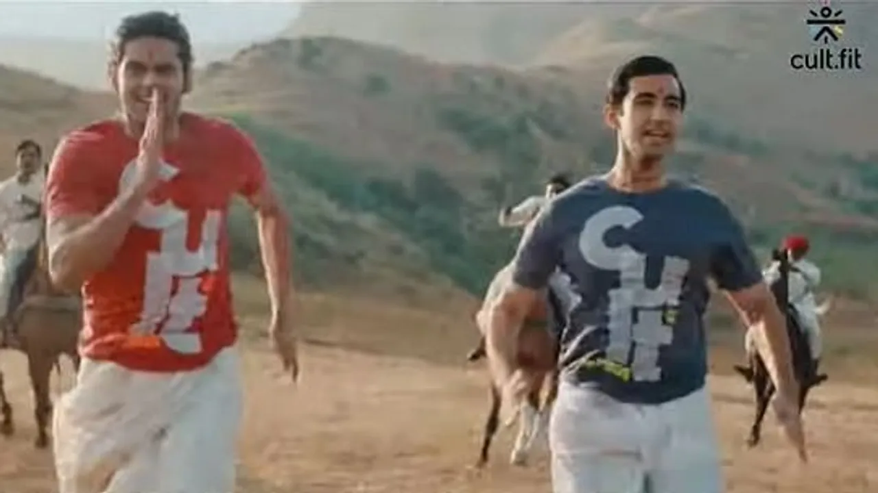 Karan Arjun cannot stop running in Cult.fit’s new ad