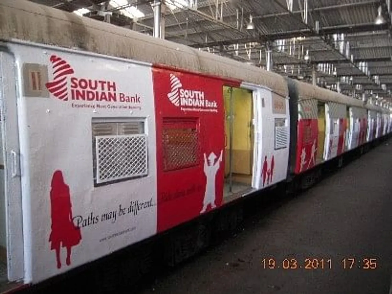Train branding
