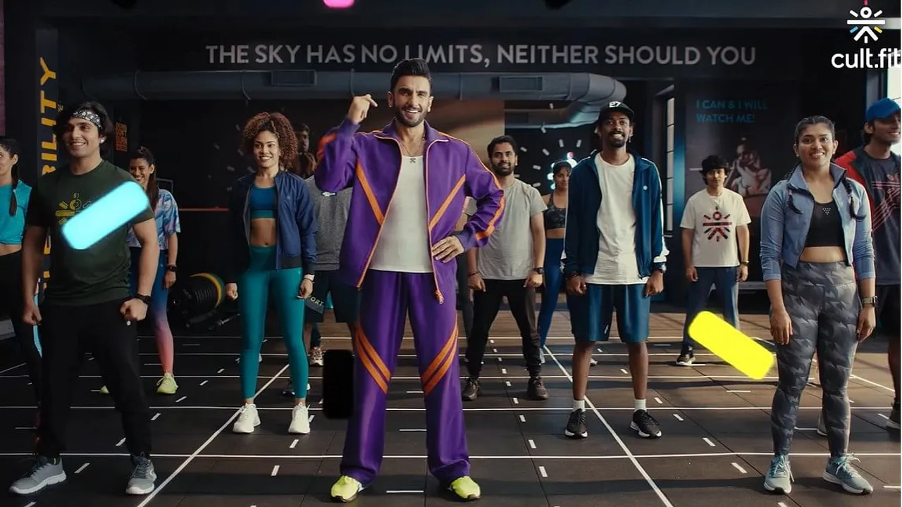 Cult.fit and Ranveer Singh’s collab is an exercise in redefining the fitness culture