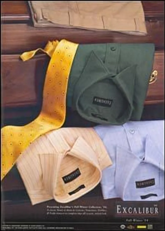 Presenting Excalibur's Fall-Winter Collection, '04.