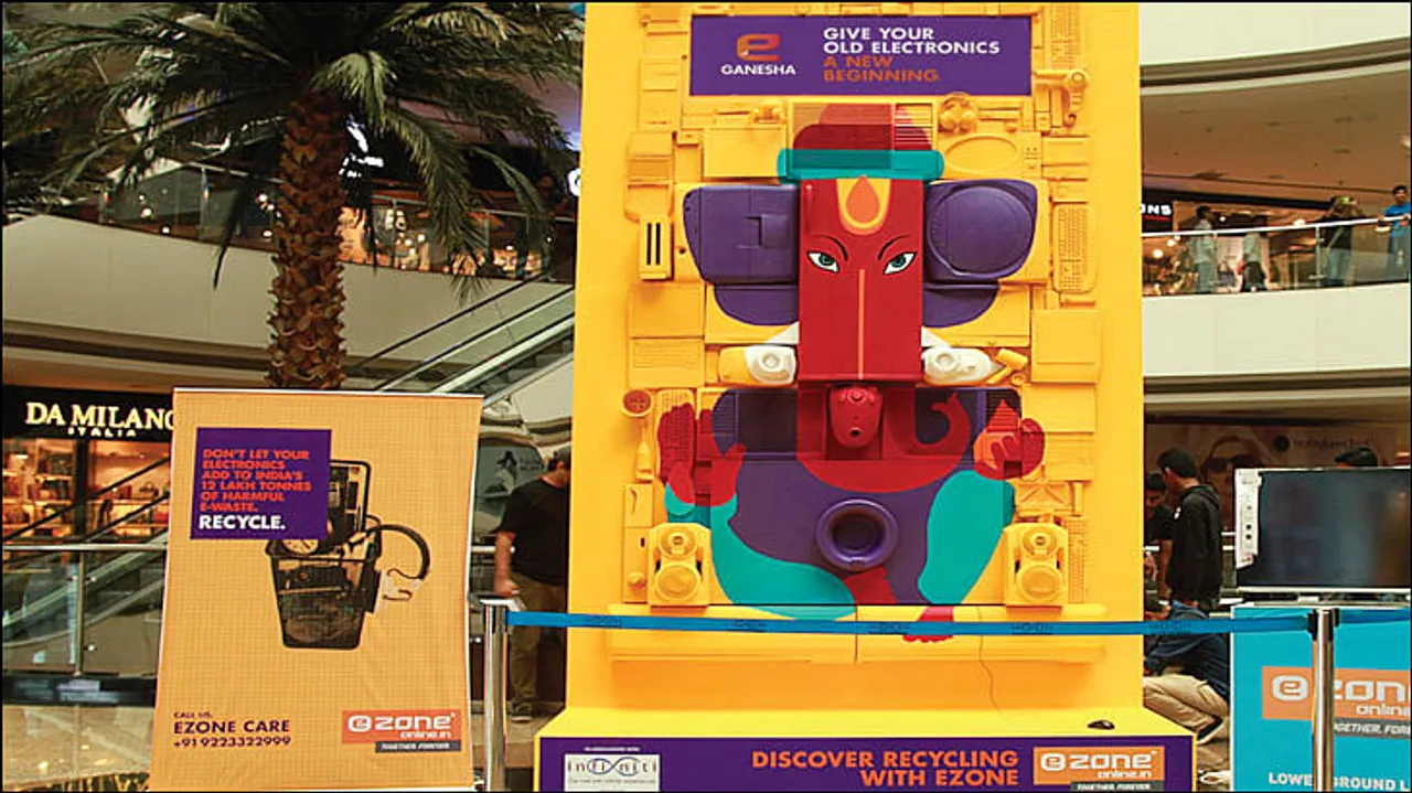 Ezone creates 'Electronic Ganesha'