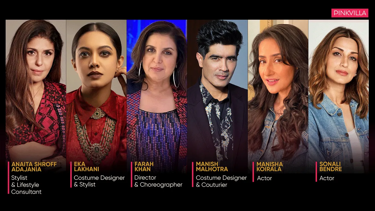 Celebrated industry titans Anaita Shroff Adajania, Eka Lakhani, Farah Khan, Manish Malhotra, Manisha Koirala & Sonali Bendre to preside as grand jury for the Pinkvilla Style Icons Edition 2 awards 