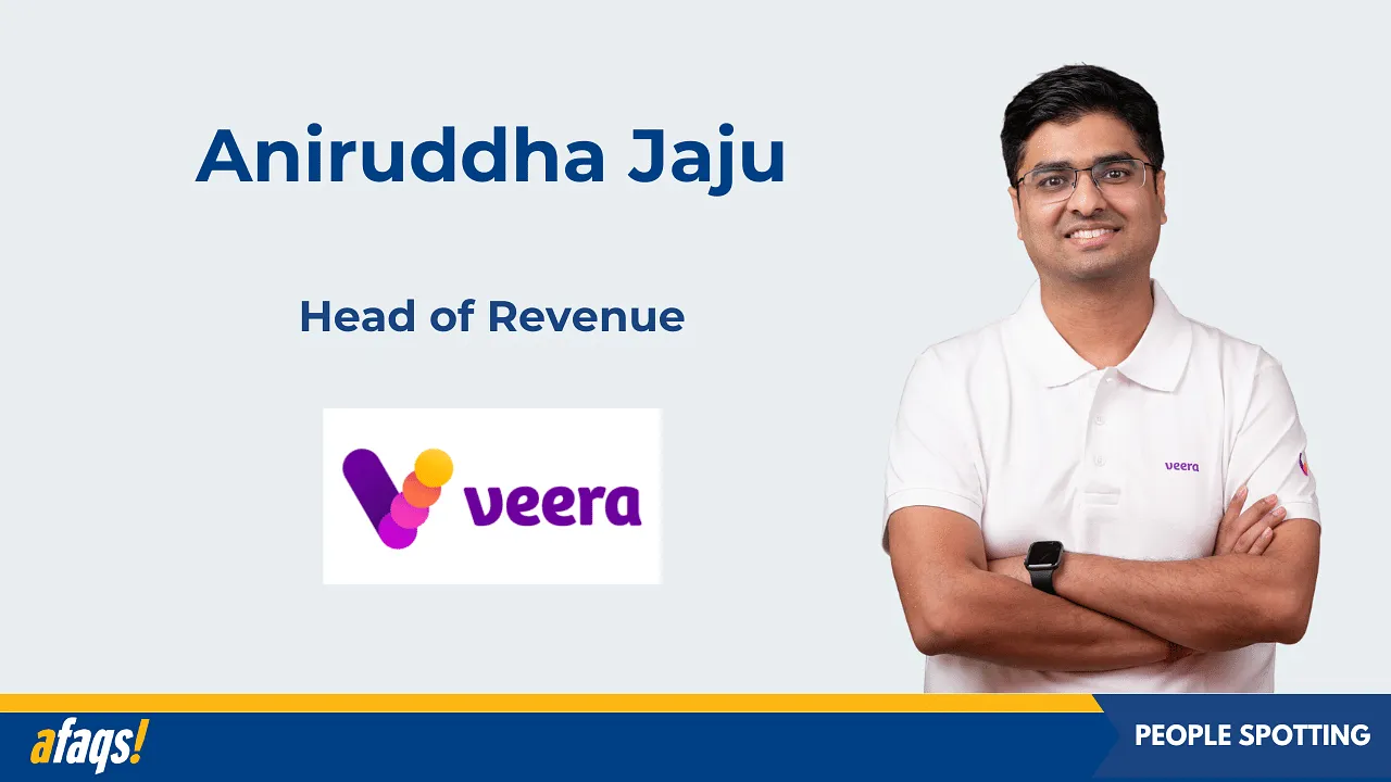 Veera elevates Aniruddha Jaju to head of revenue