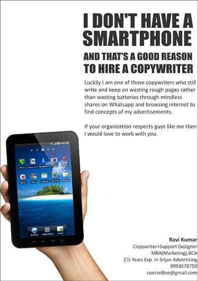 I don't have a smartphone