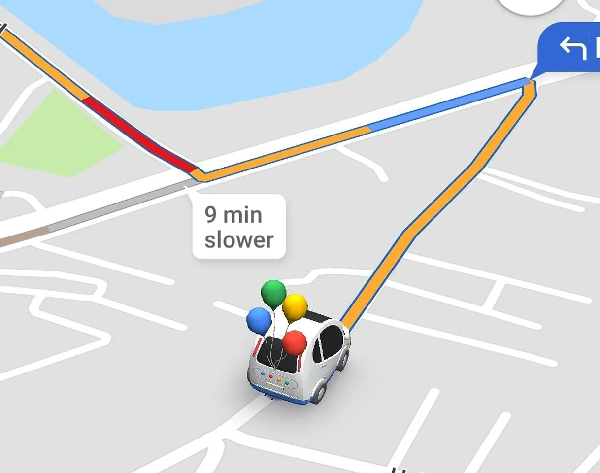 Google Maps changes logo, tweaks UI to celebrate 15 years