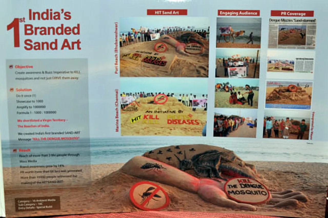 India's 1st branded sand art