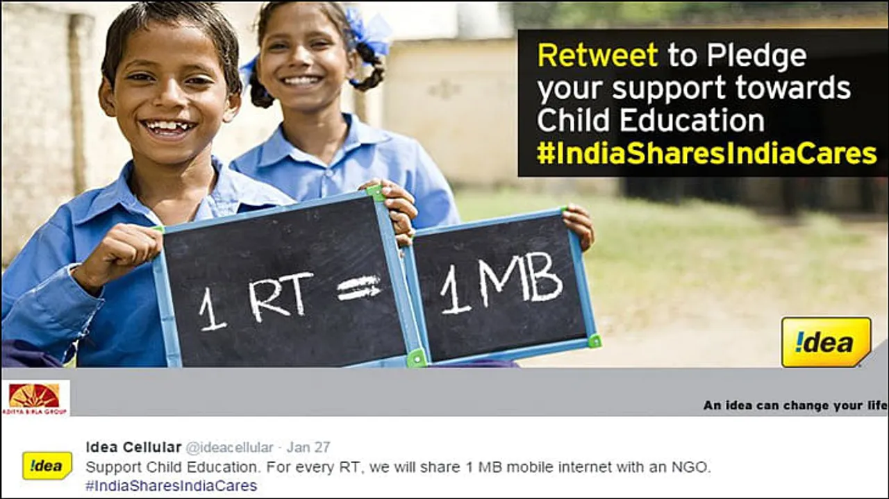 Idea Cellular takes forward its 'India Share Karega, India Care Karega' campaign to next phase