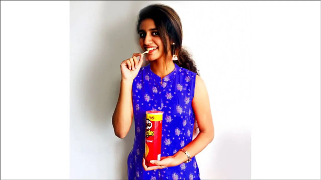 afaqs! Creative Showcase: Kellogg’s rides buzz of the moment; Priya Varrier in Pringles ad