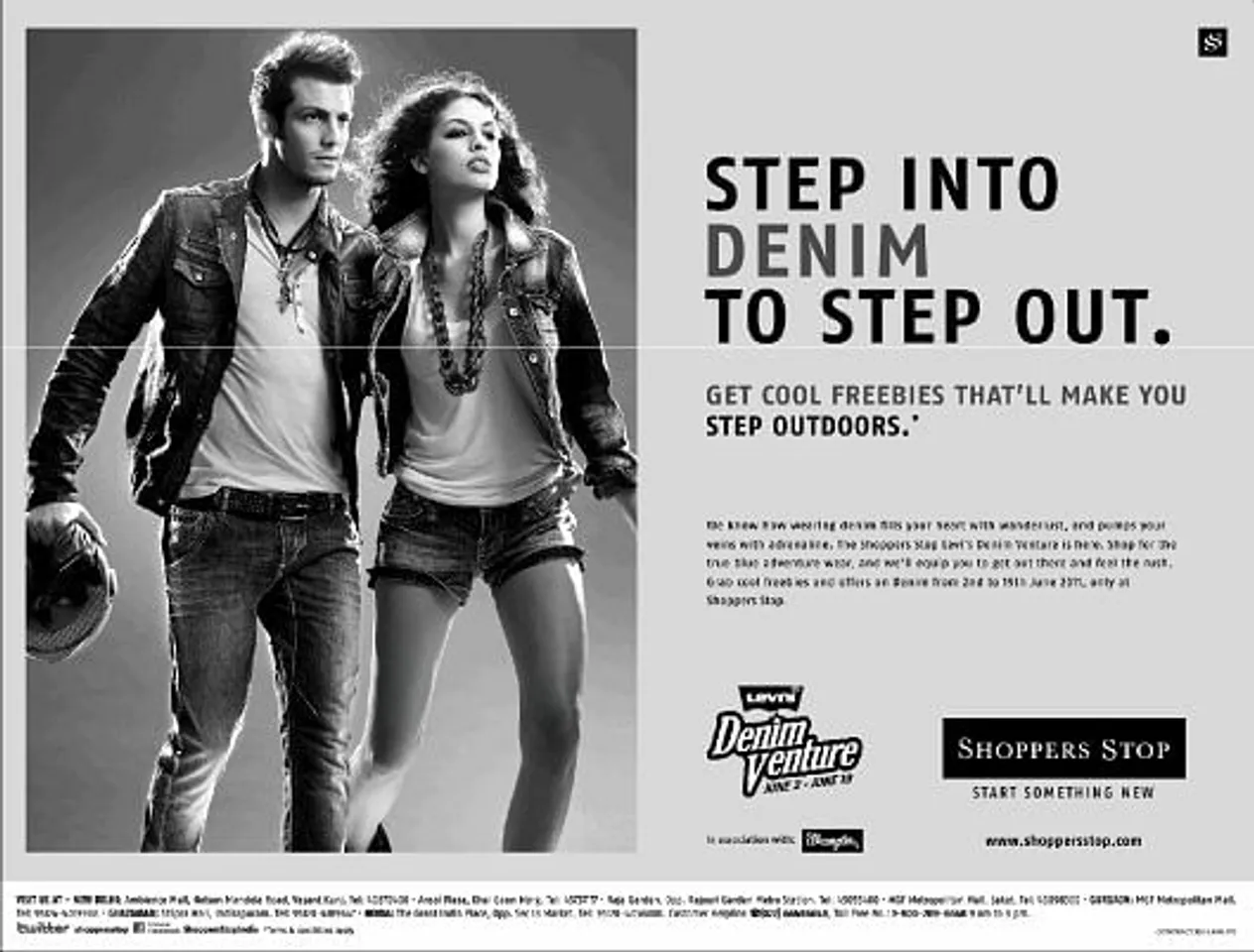 Step into denim