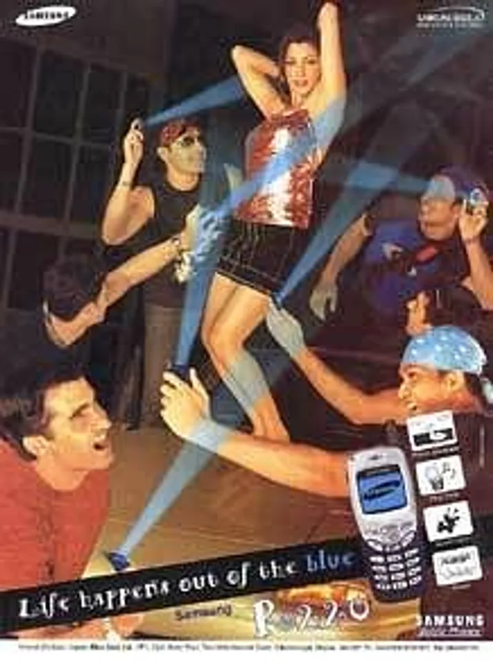 Life happens out of the blue