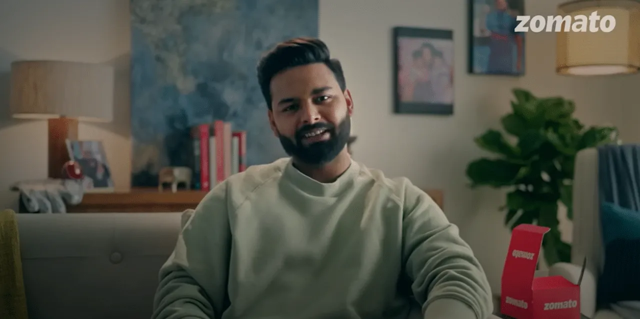 I'm still in the game, boss, says Rishabh Pant in Zomato’s new ad