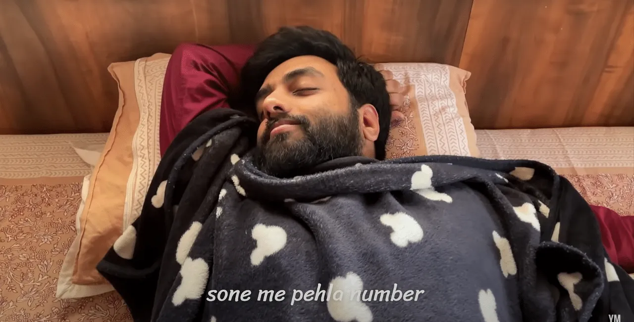 Yashraj Mukhate dons the hat of 'professional sleeper' in new collab with Wakefit