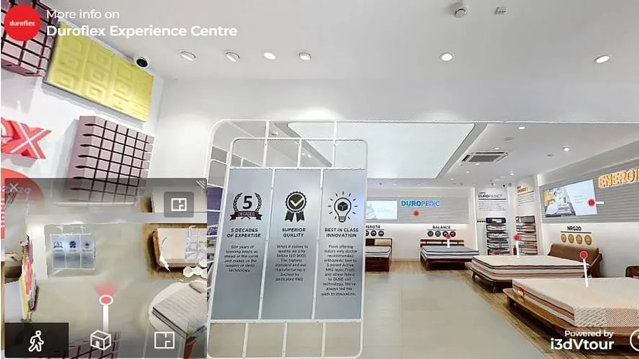 Duroflex launches virtual store to provide online tours to customers