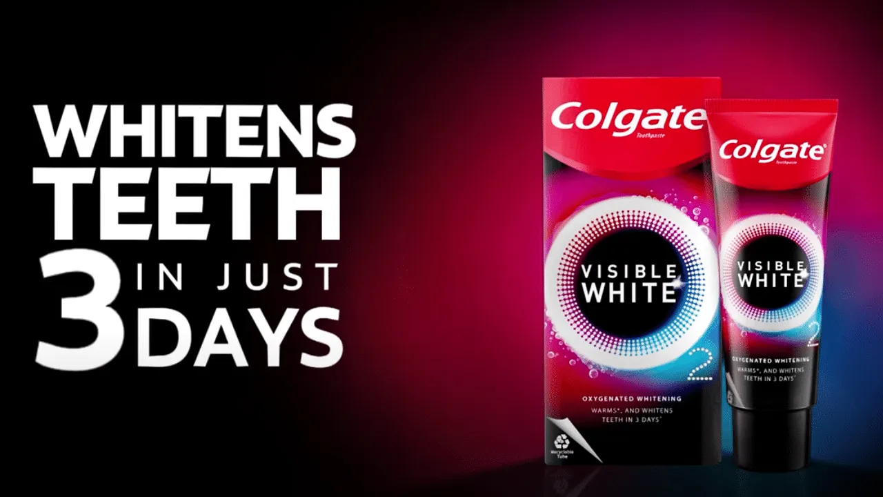 Colgate launches campaign for its new Whitening Toothpaste