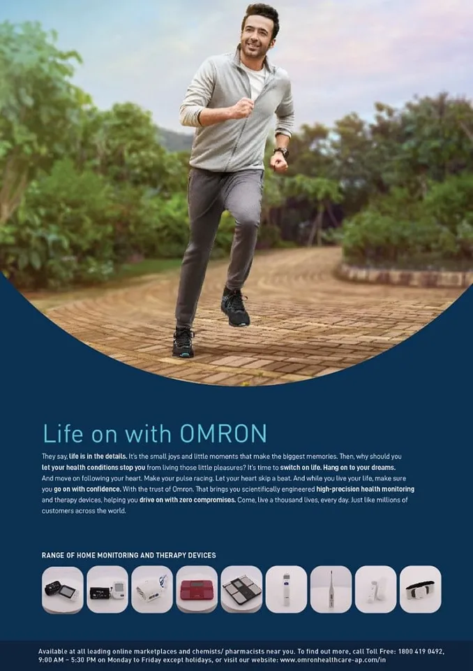 OMRON Healthcare launches new  campaign ‘Life on with OMRON’