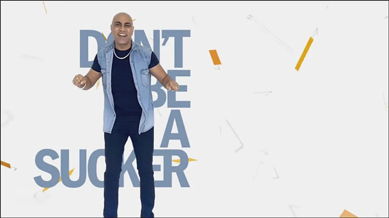 "Don't be a sucker," raps Baba Sehgal for Del Monte Fruit Drinks