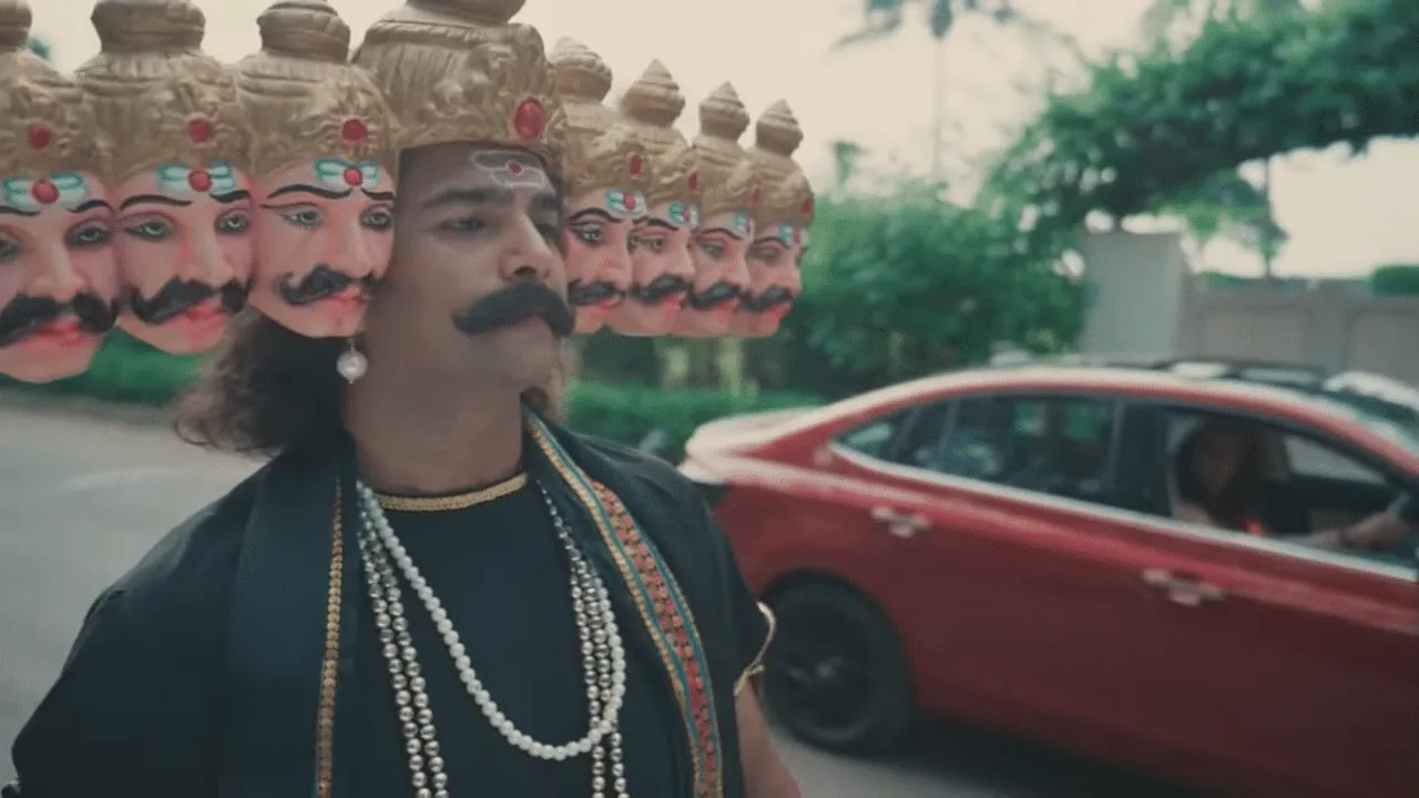 Volkswagen drives away evil Ravan from Hyderabad
