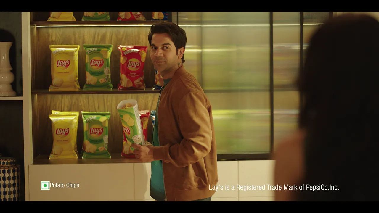 Rajkummar Rao emphasizes on avoiding last-minute snacking emergencies by stocking up Lay’s