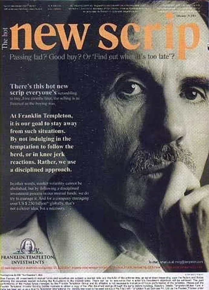 The hot new scrip passing fad? Good buy? Or 'Find out when it's too late'?