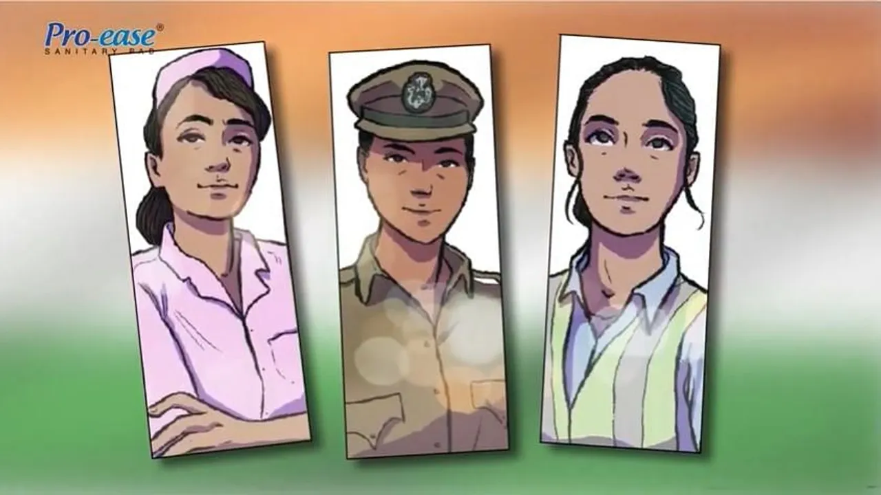 Pro-ease salutes female frontline workers in new ad