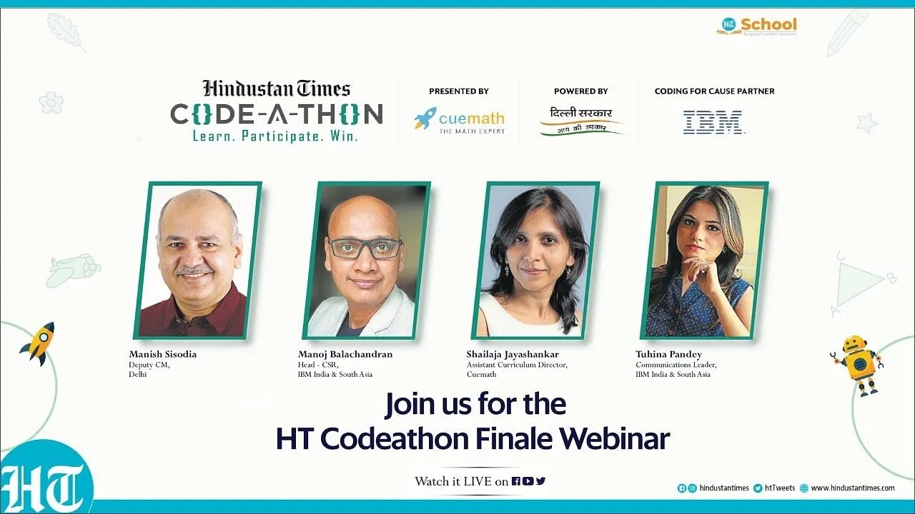 Hindustan Times concluded its Coding Olympiad, Hindustan Times Codeathon