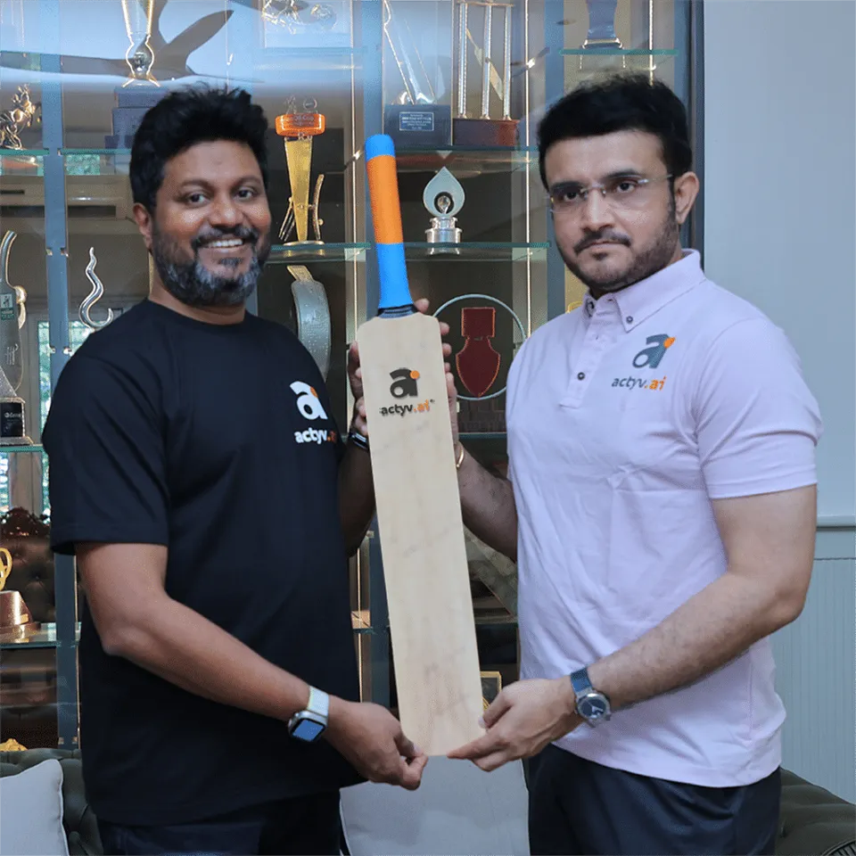 actyv.ai onboards Sourav Ganguly as Brand Ambassador
