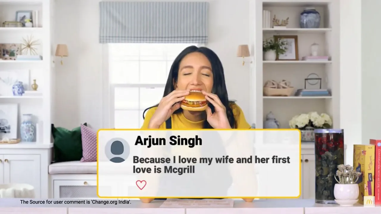 McDonald's new spots celebrate the comeback of Chicken McGrill burger