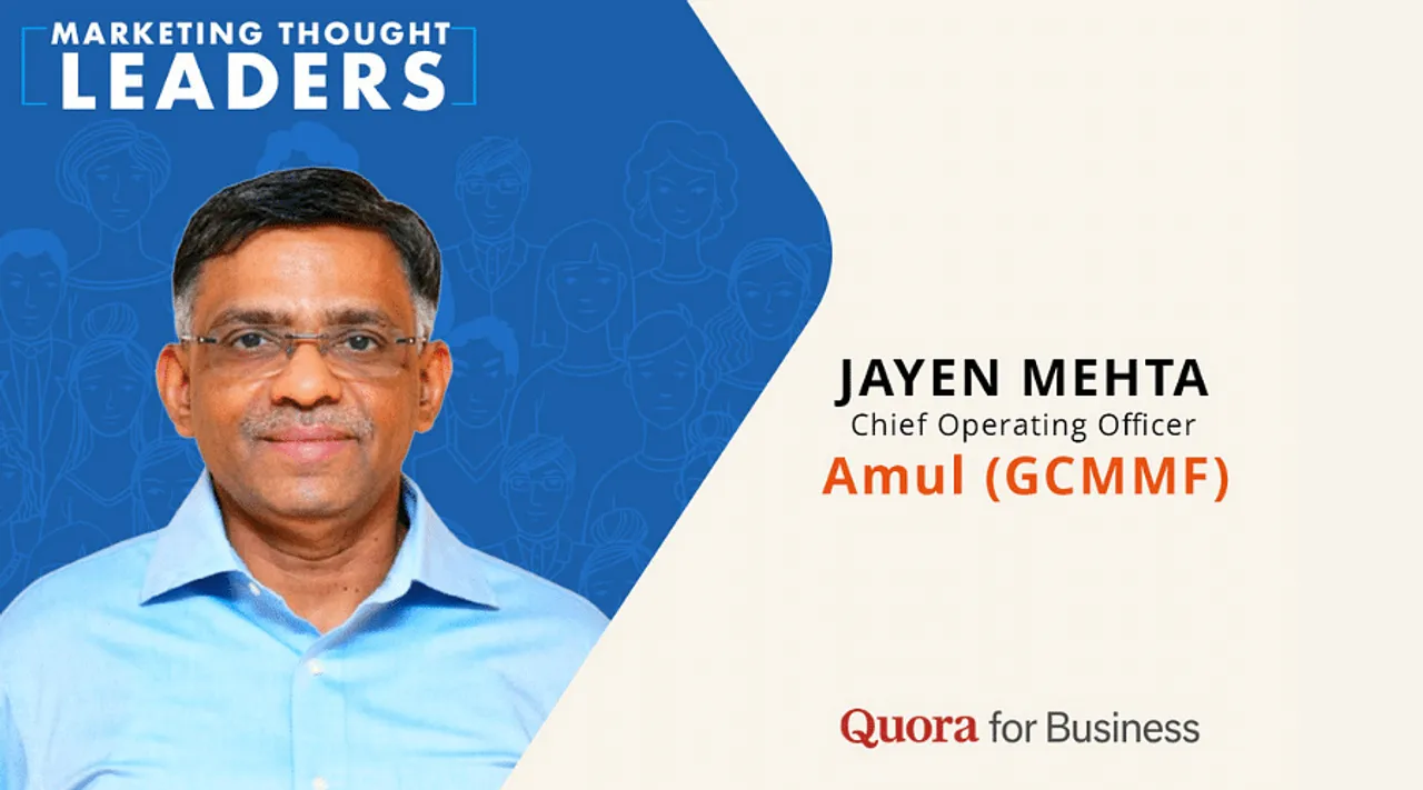 We have always believed in being a content creator rather than an advertiser: Amul’s Jayen Mehta