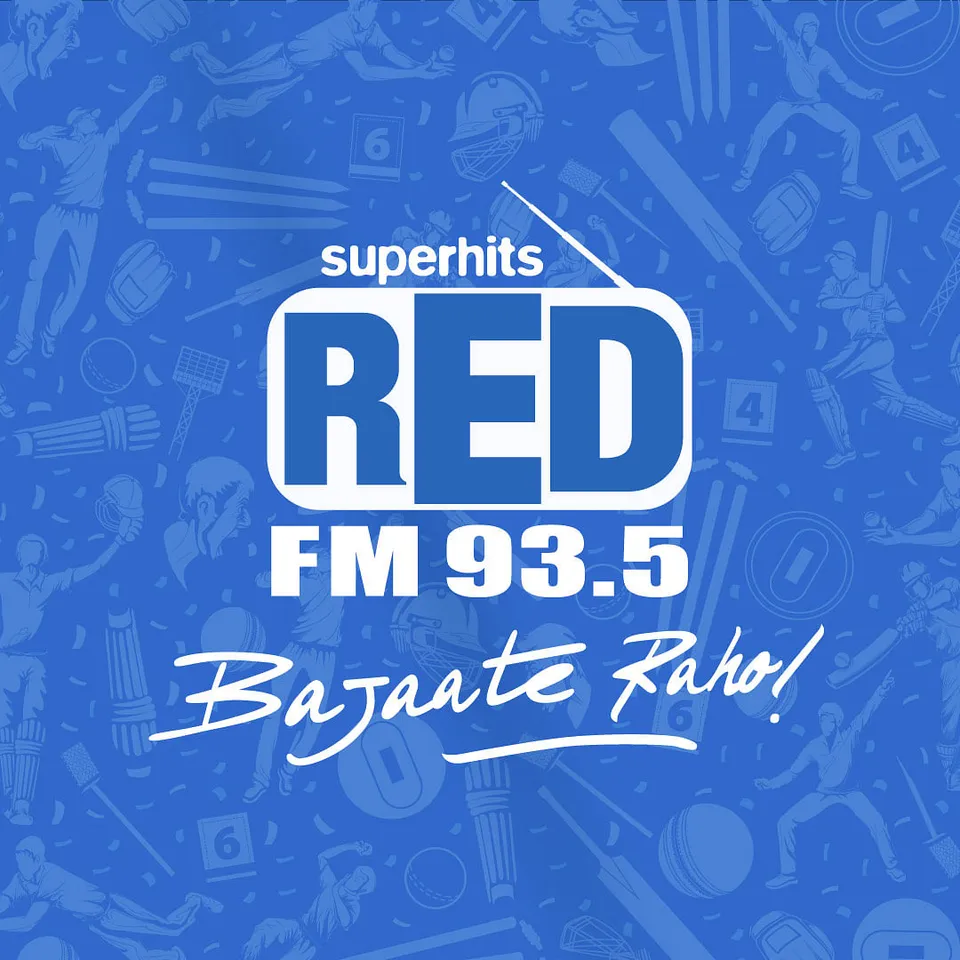 Red FM turns blue to cheer for the Indian Cricket Team