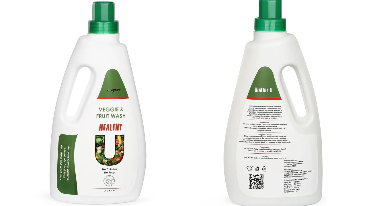 Personal health and hygiene brand Zreyasa launches edible alcohol-based veggie & fruit wash