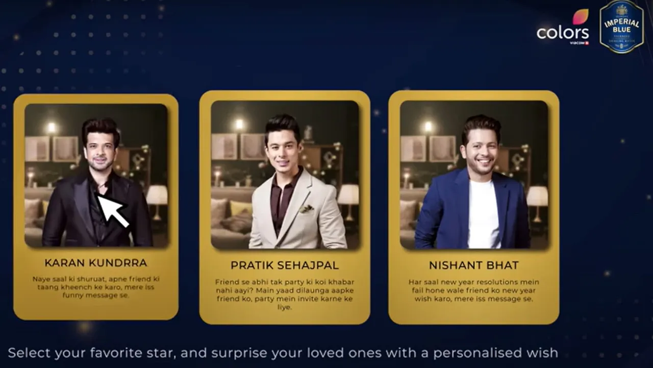 “How Seagram’s Imperial Blue Packaged Drinking Water, COLORS and Wavemaker India came together for an impactful New Year’s campaign”